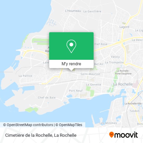 Cimetière de la Rochelle plan