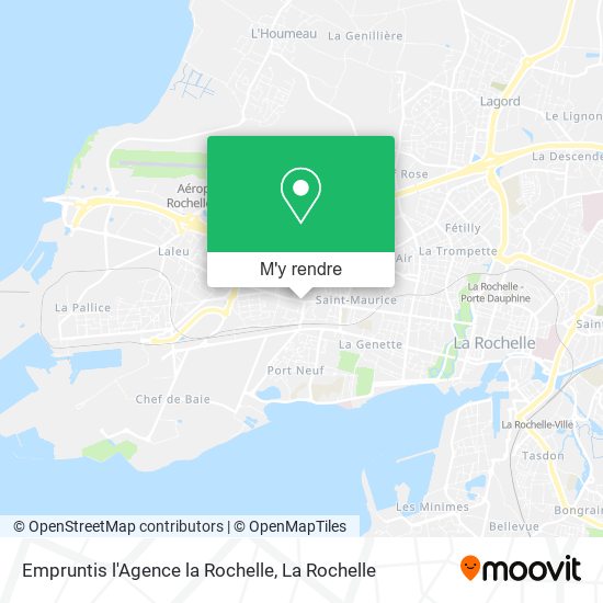 Empruntis l'Agence la Rochelle plan