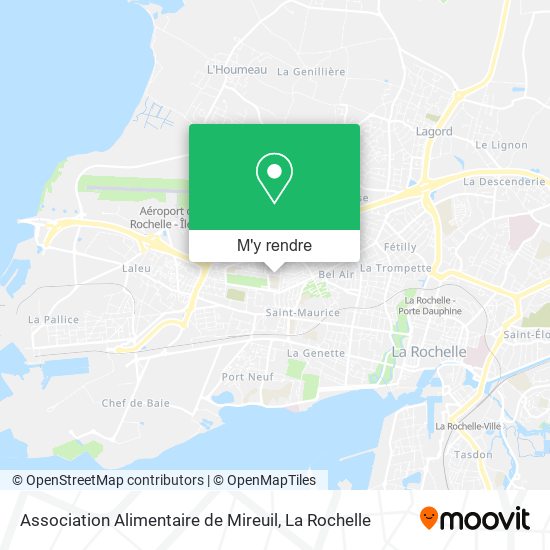 Association Alimentaire de Mireuil plan