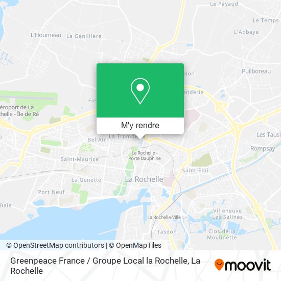 Greenpeace France / Groupe Local la Rochelle plan