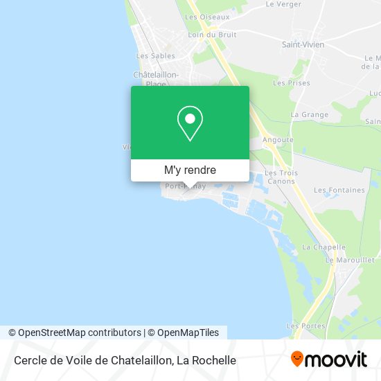 Cercle de Voile de Chatelaillon plan