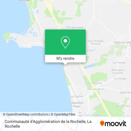 Communauté d'Agglomération de la Rochelle plan