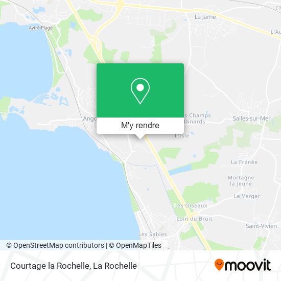 Courtage la Rochelle plan