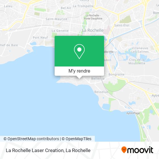 La Rochelle Laser Creation plan