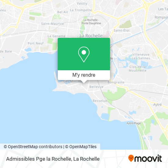 Admissibles Pge la Rochelle plan