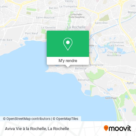 Aviva Vie à la Rochelle plan