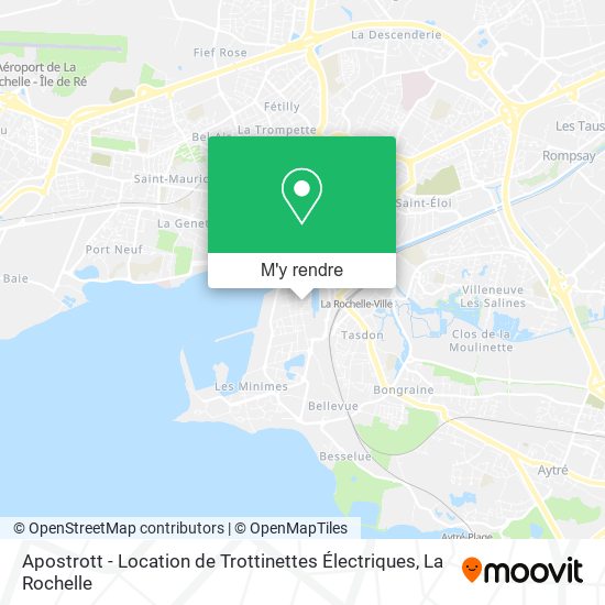 Apostrott - Location de Trottinettes Électriques plan