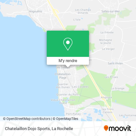 Chatelaillon Dojo Sports plan