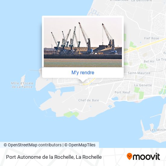 Port Autonome de la Rochelle plan