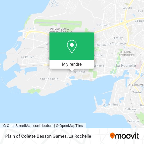 Plain of Colette Besson Games plan