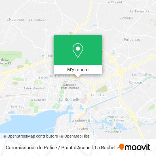 Commissariat de Police / Point d'Accueil plan