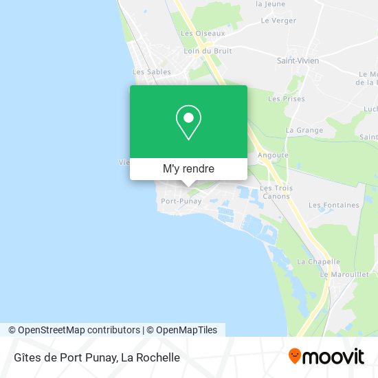 Gîtes de Port Punay plan