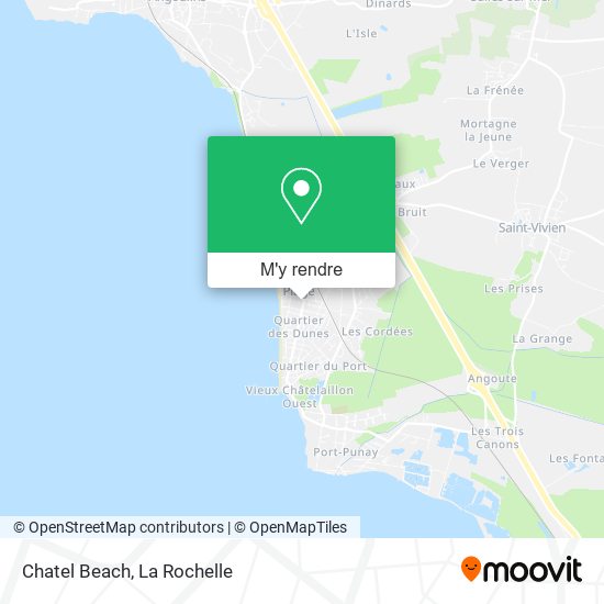 Chatel Beach plan