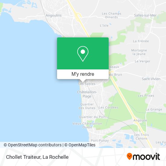 Chollet Traiteur plan