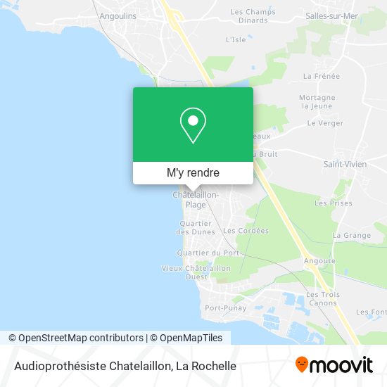 Audioprothésiste Chatelaillon plan