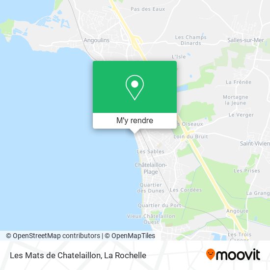Les Mats de Chatelaillon plan