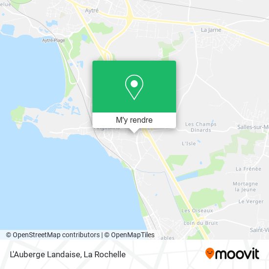 L'Auberge Landaise plan