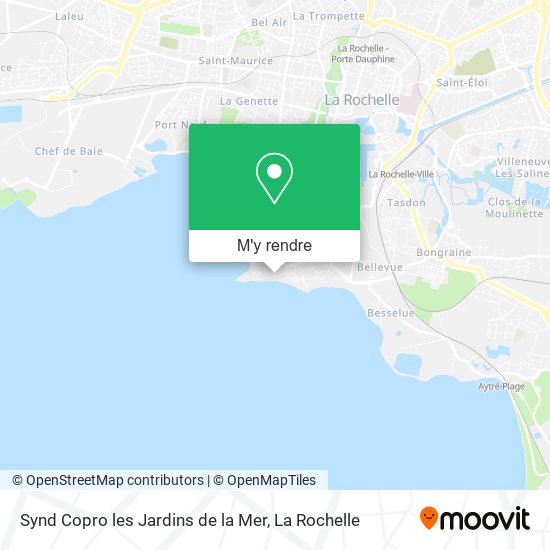 Synd Copro les Jardins de la Mer plan