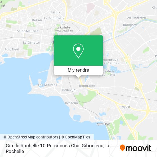 Gîte la Rochelle 10 Personnes Chai Gibouleau plan