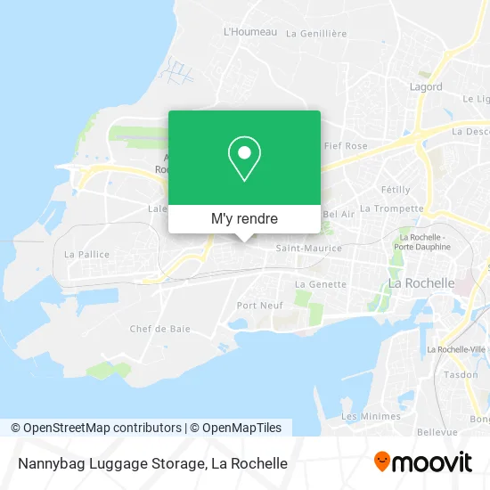 Nannybag Luggage Storage plan