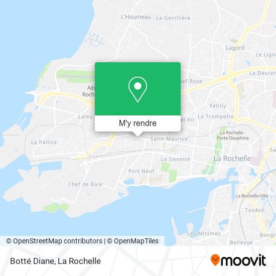 Botté Diane plan