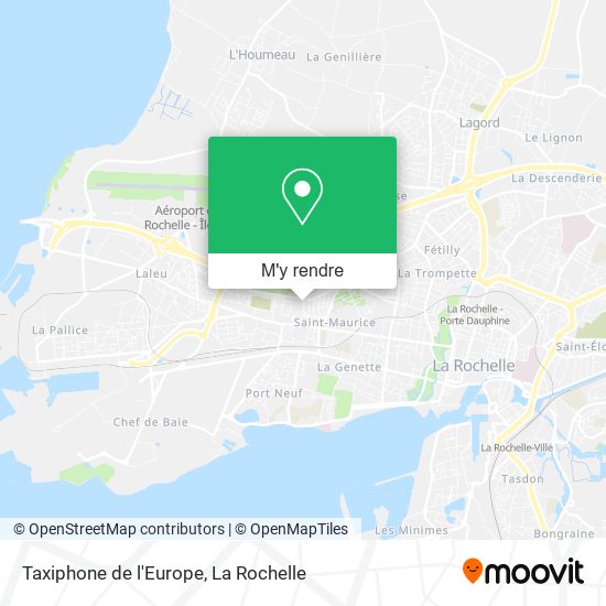 Taxiphone de l'Europe plan