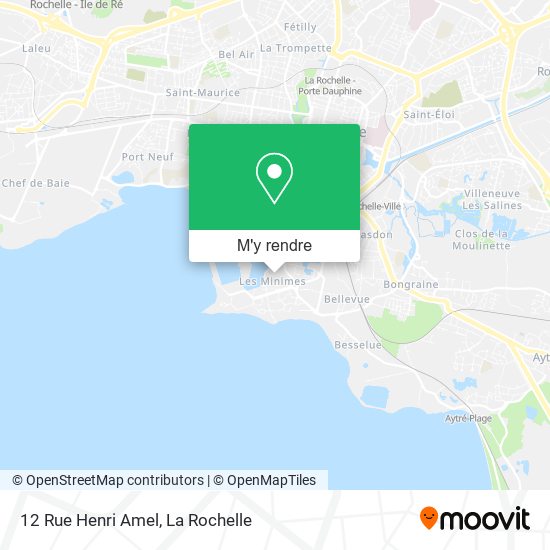 12 Rue Henri Amel plan