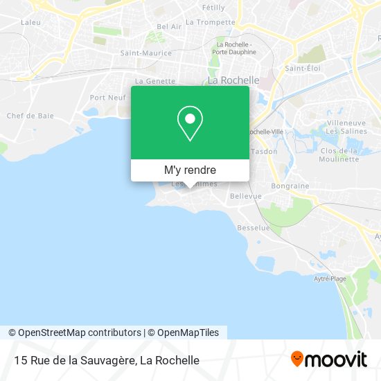 15 Rue de la Sauvagère plan