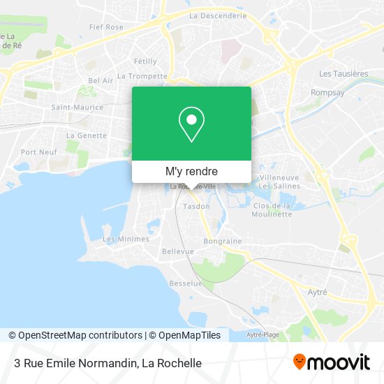 3 Rue Emile Normandin plan