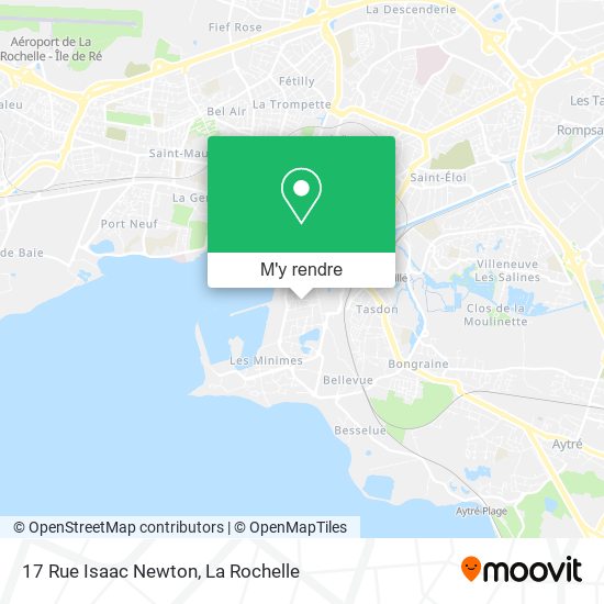 17 Rue Isaac Newton plan