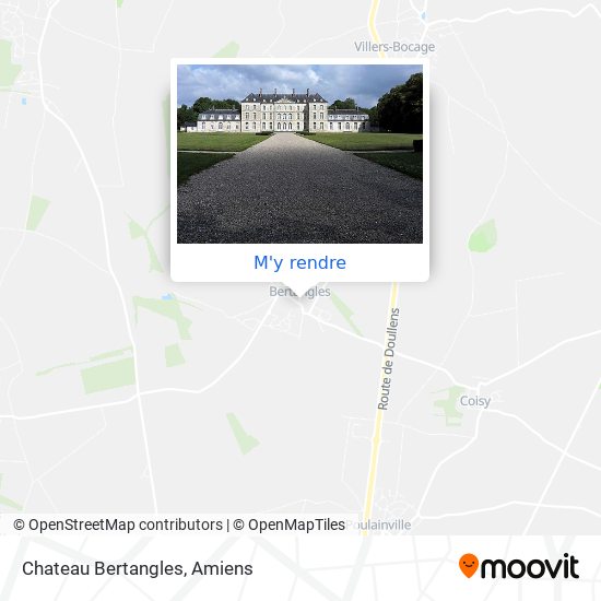 Chateau Bertangles plan