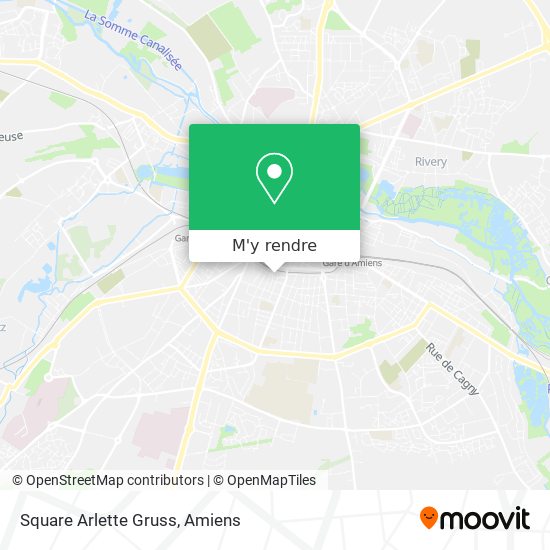 Square Arlette Gruss plan