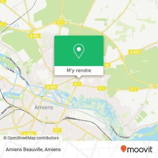 Amiens Beauville plan