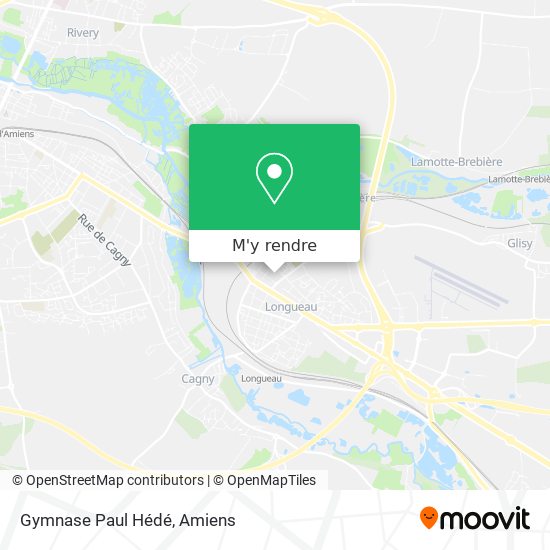 Gymnase Paul Hédé plan