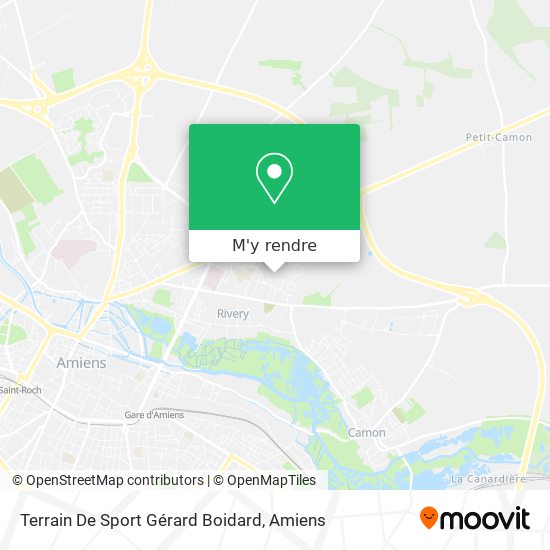 Terrain De Sport Gérard Boidard plan