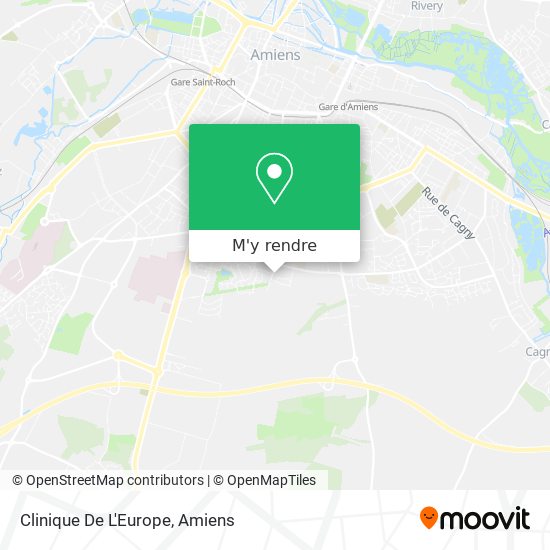 Clinique De L'Europe plan