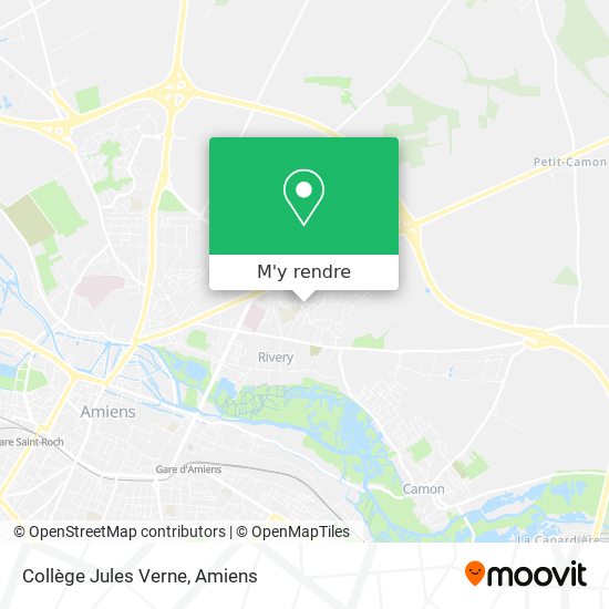 Collège Jules Verne plan