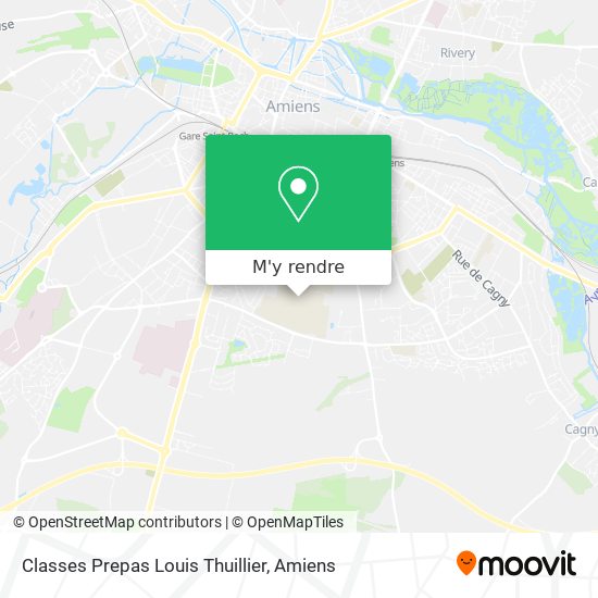 Classes Prepas Louis Thuillier plan
