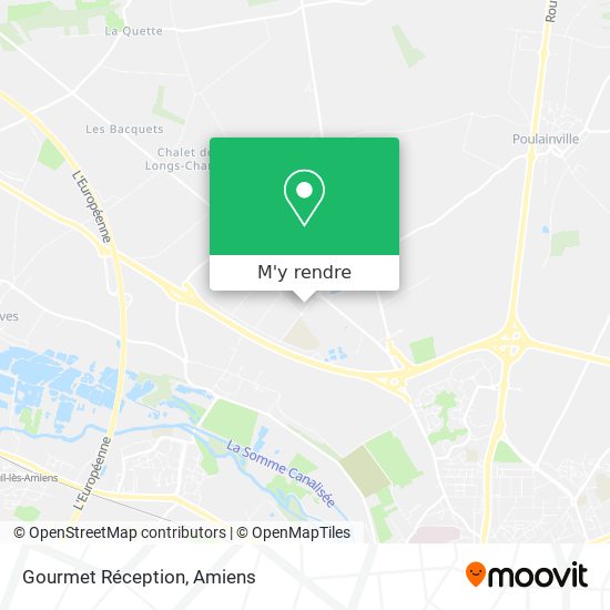 Gourmet Réception plan