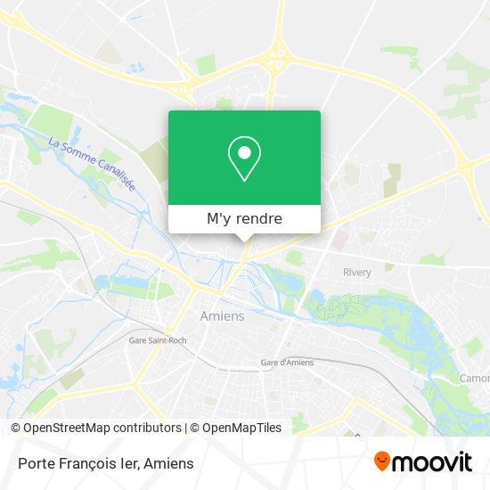 Porte François Ier plan