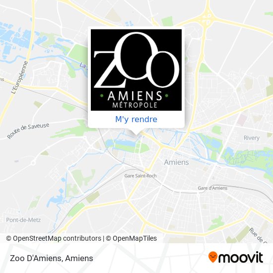 Zoo D'Amiens plan