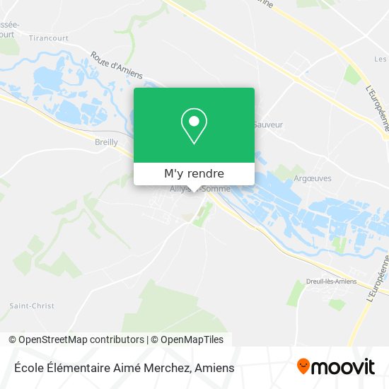 École Élémentaire Aimé Merchez plan