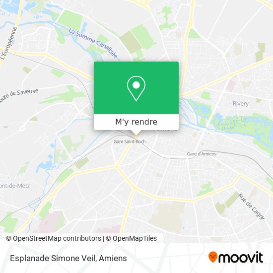 Esplanade Simone Veil plan