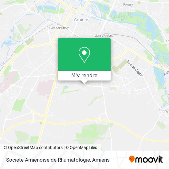 Societe Amienoise de Rhumatologie plan