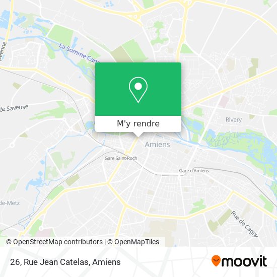 26, Rue Jean Catelas plan