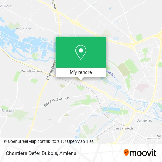 Chantiers Defer Dubois plan