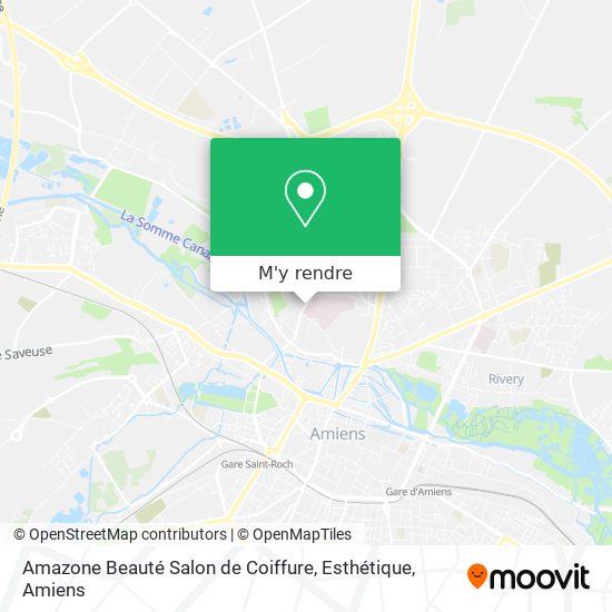 Amazone Beauté Salon de Coiffure, Esthétique plan