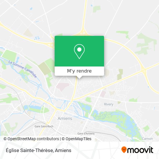 Église Sainte-Thérèse plan