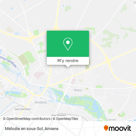 Mélodie en sous-Sol plan