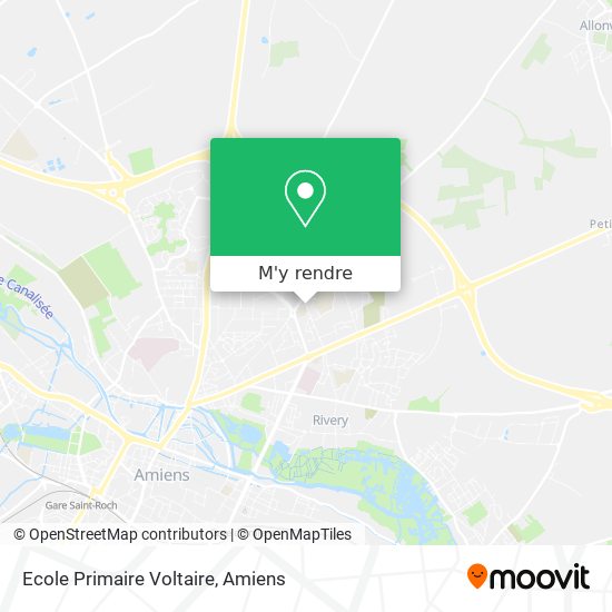 Ecole Primaire Voltaire plan